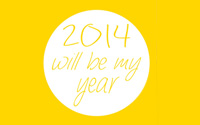 Модные обои для стен в 2014 году - солнечный жёлтый