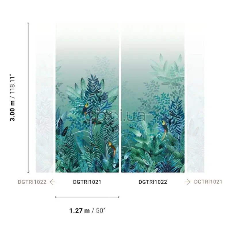 Шпалери Khroma Wall Designs II DGTRI1022